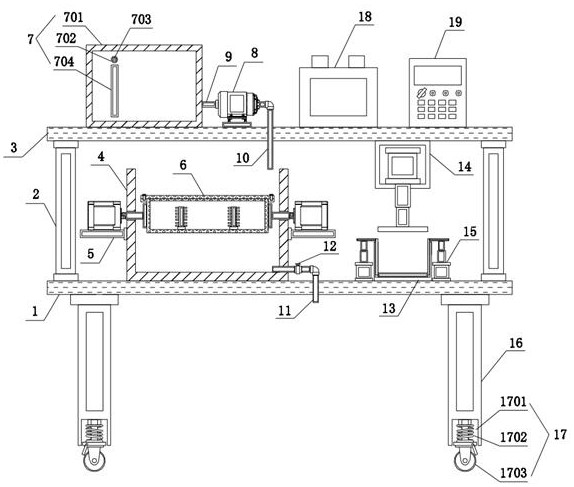 A kind of recycling equipment for automobile waste parts