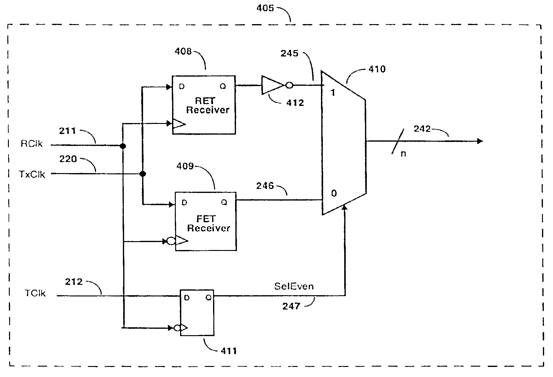 Phase comparator capable of tolerating a non-50% duty-cycle clocks