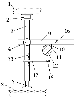 A bending device for serpentine laying of large cross-section power cables