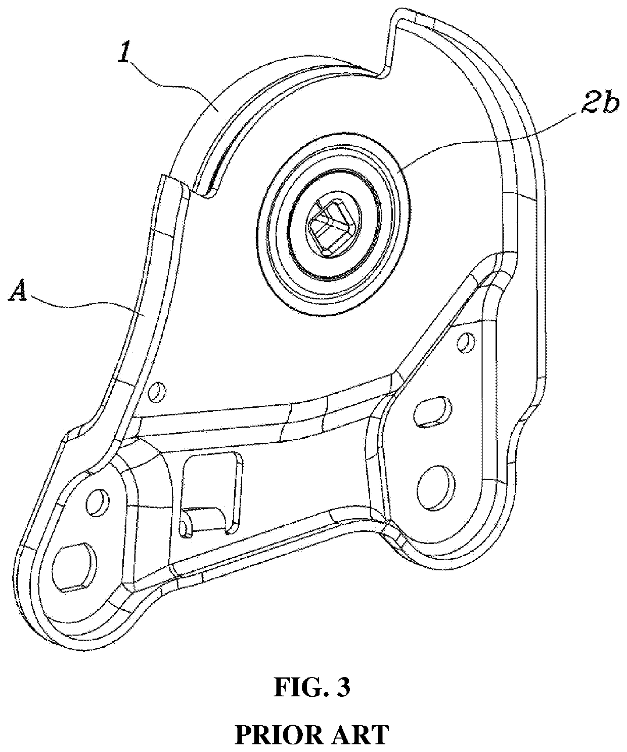 Reclining device for vehicle seat