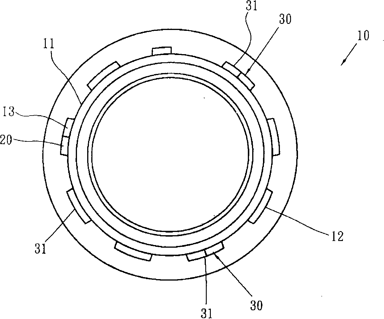 Drive seat structure of bicycle hub