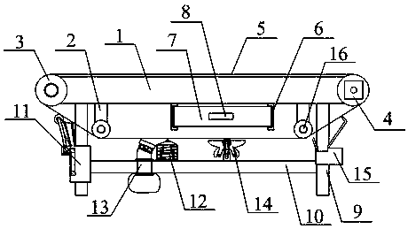 A glue removal and cleaning equipment for producing sanitary napkins