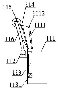 A glue removal and cleaning equipment for producing sanitary napkins