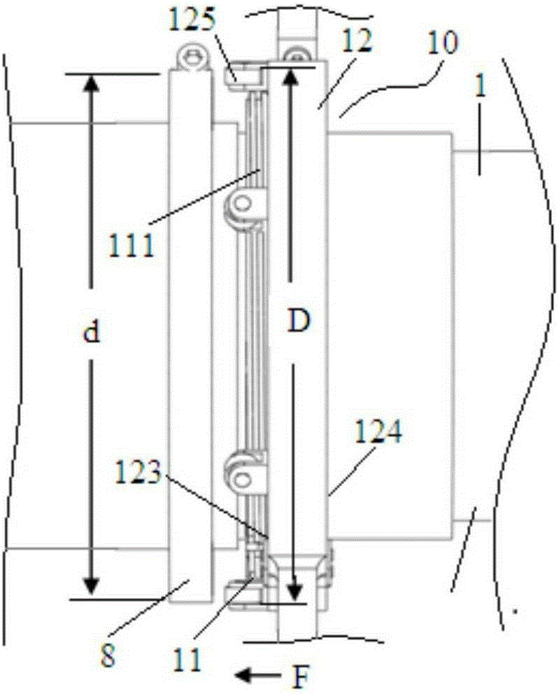 Synchronizing propeller provided with sealing gaskets