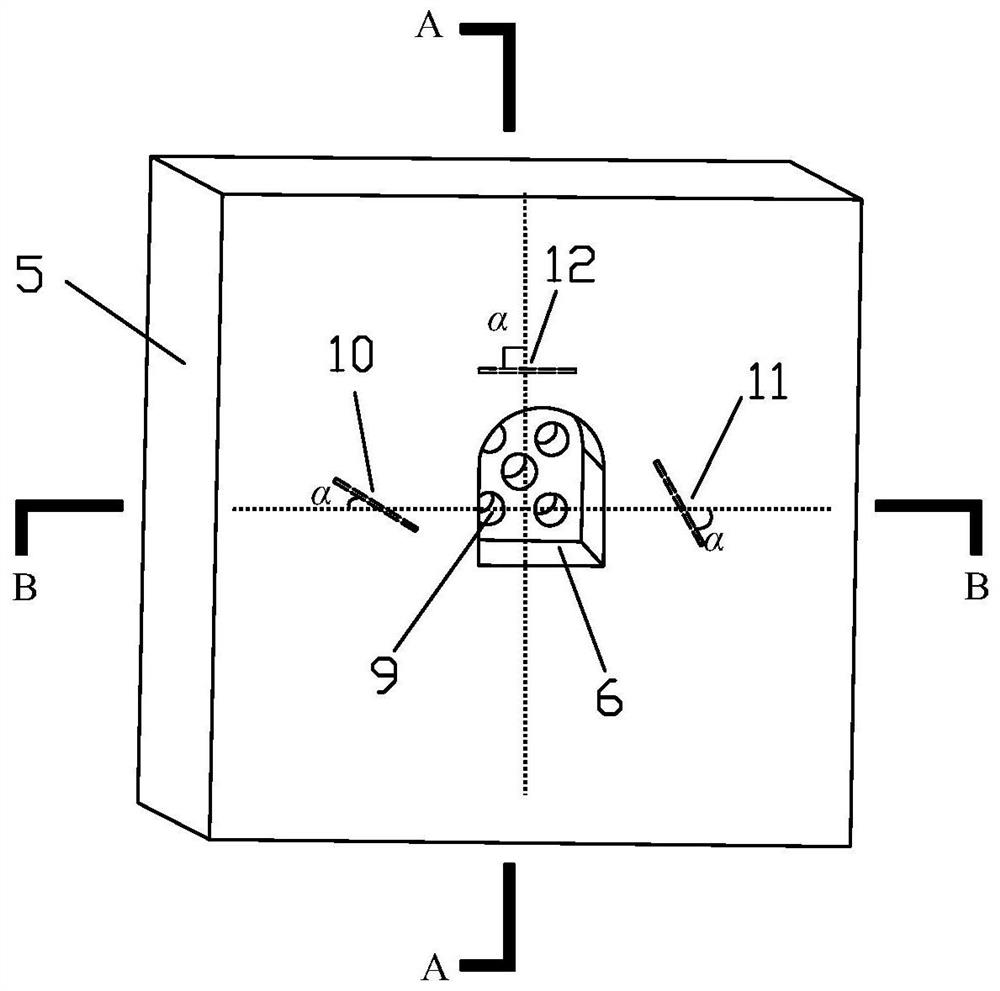 Improved jointed rock mass blasting model test vibration monitoring system and method