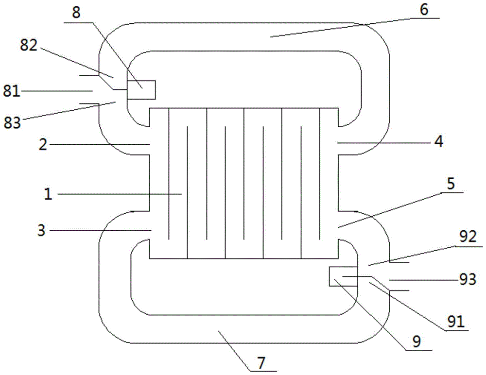 A fresh air frost-free low-temperature air cooler