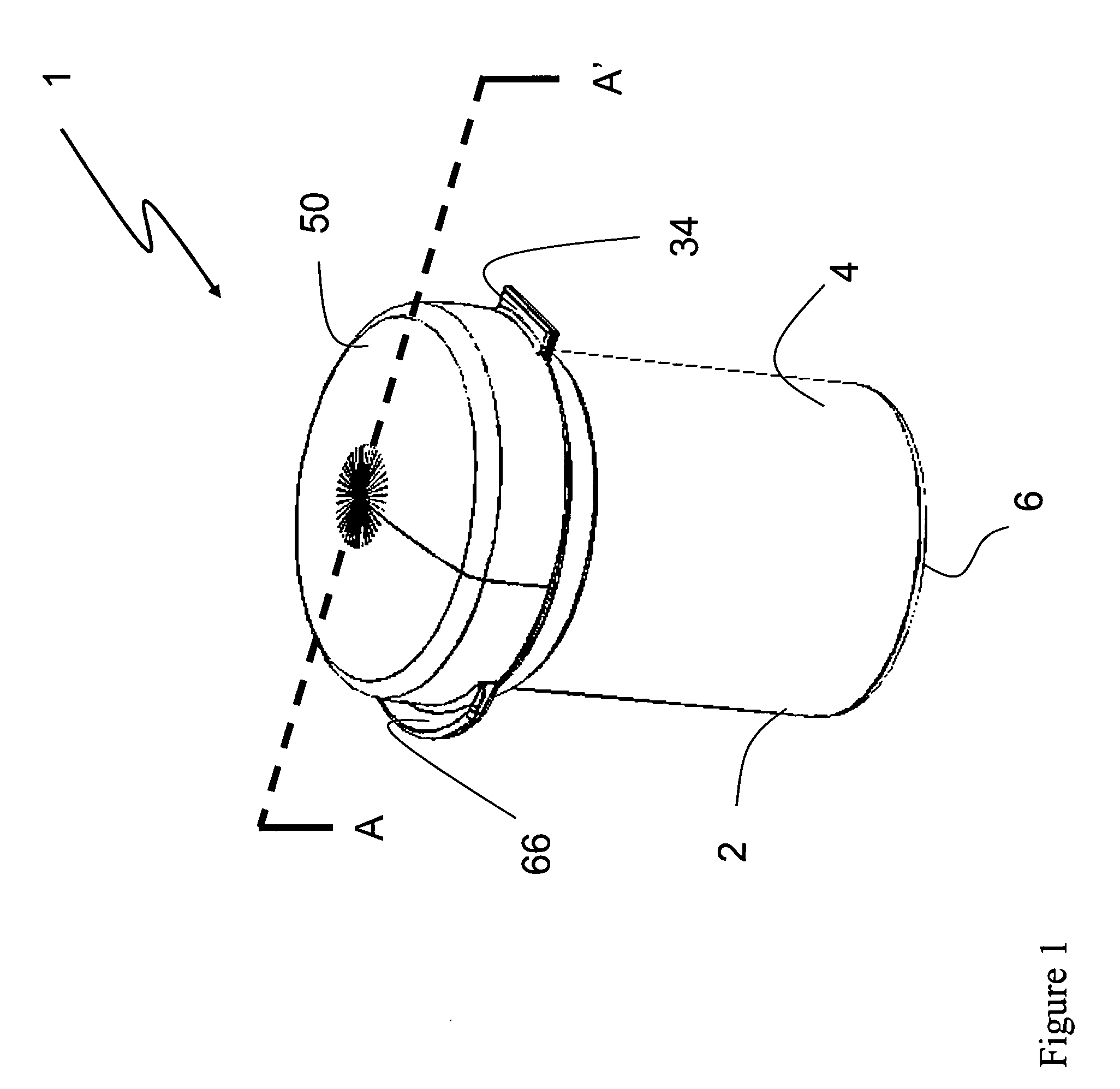 Resealable container for storing moisture sensitive test elements