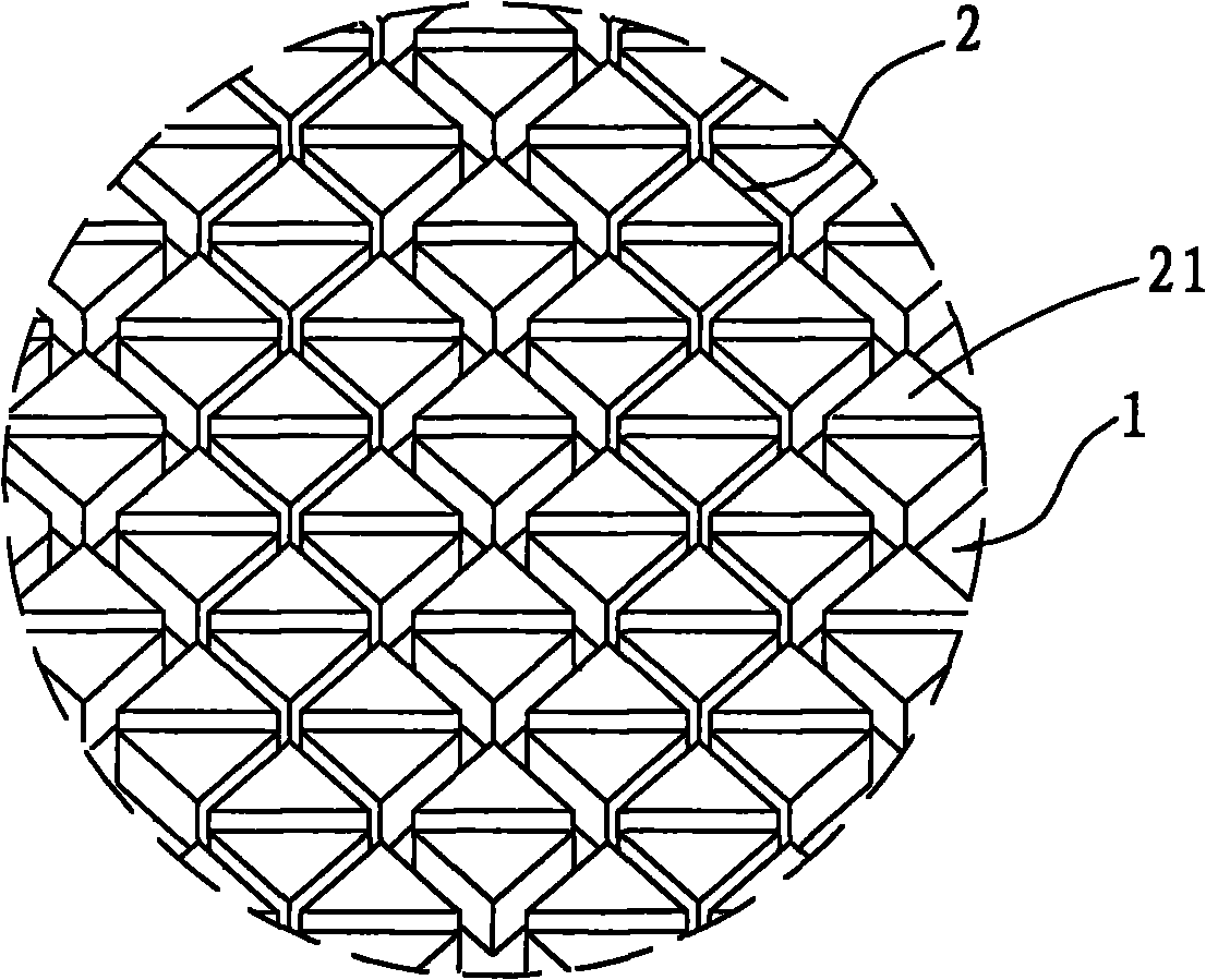 Air bubble pad pond cover and method for producing the same