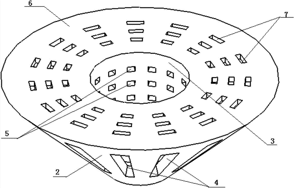 Ice-resisting and wave-dissipating device for pile column