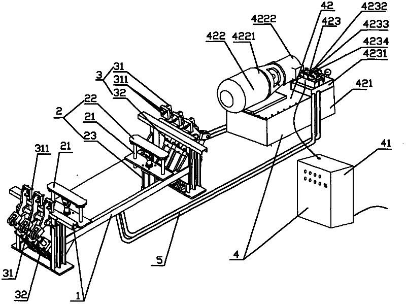 Novel demolding machine