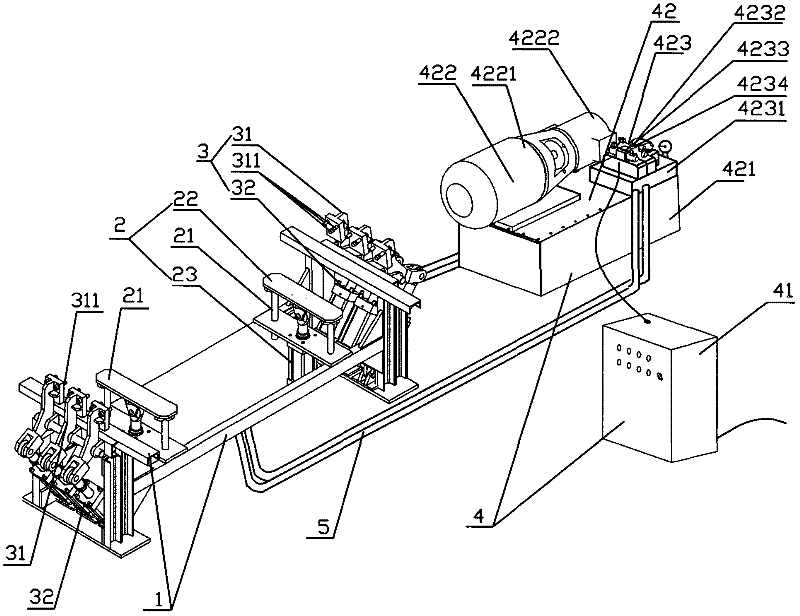 Novel demolding machine