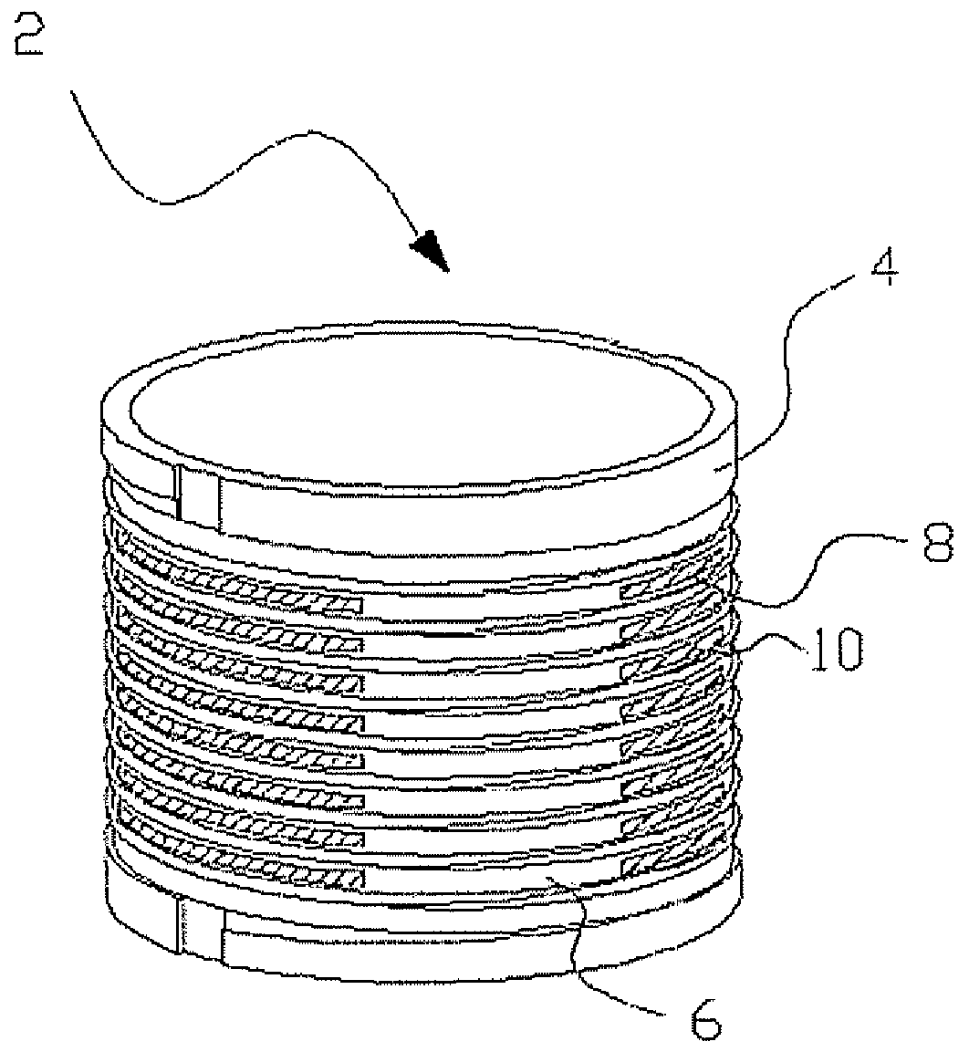 Non-Inductive Winding Wire-Type Solenoid Bobbin