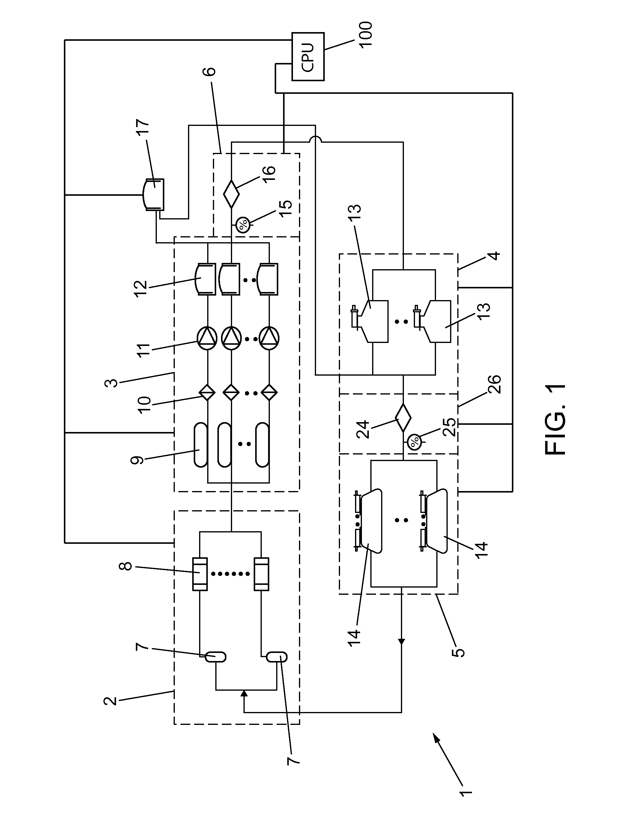 Helium-recovery plant