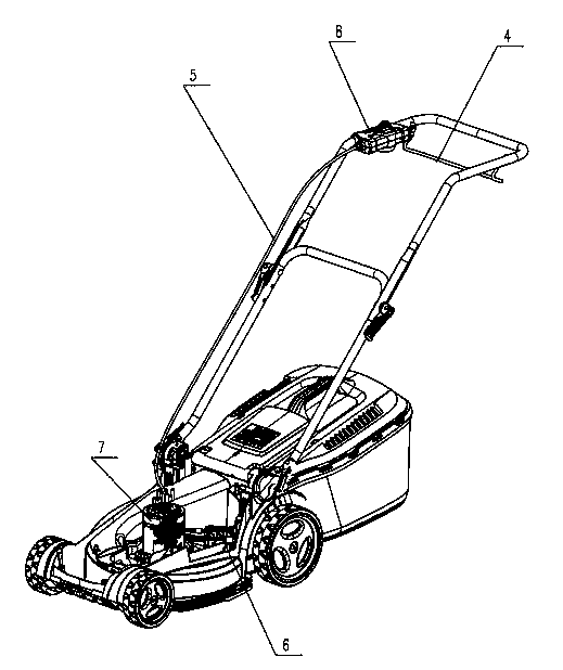 Electric tool control assembly and control method thereof