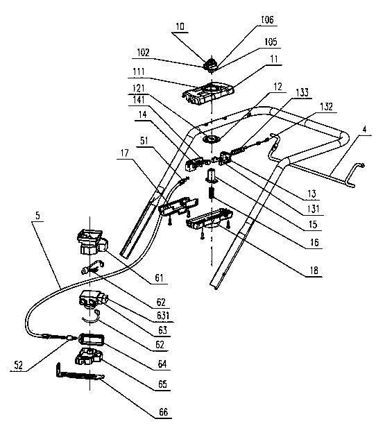 Electric tool control assembly and control method thereof