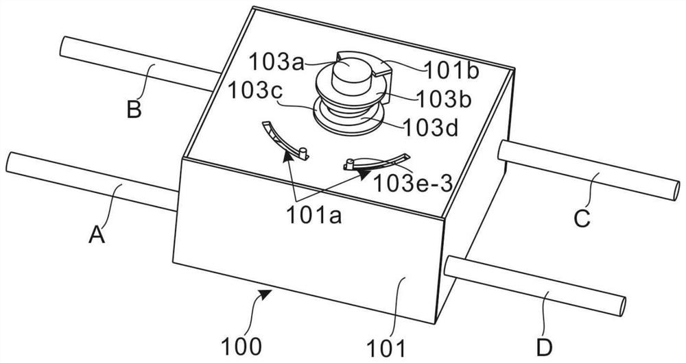 Multifunctional line connecting device