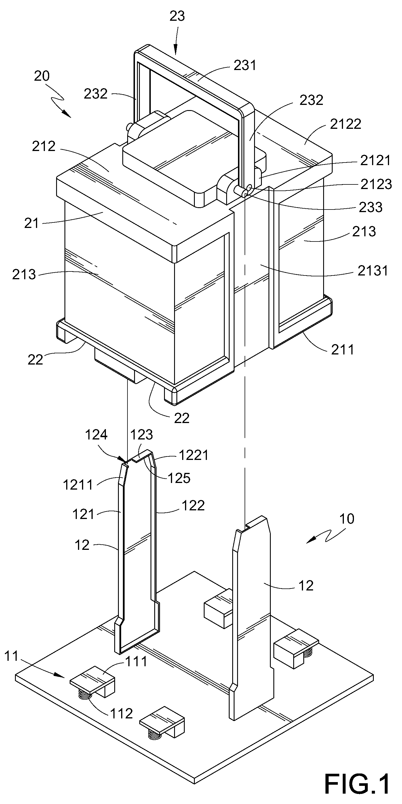 Rapid exchange battery construction