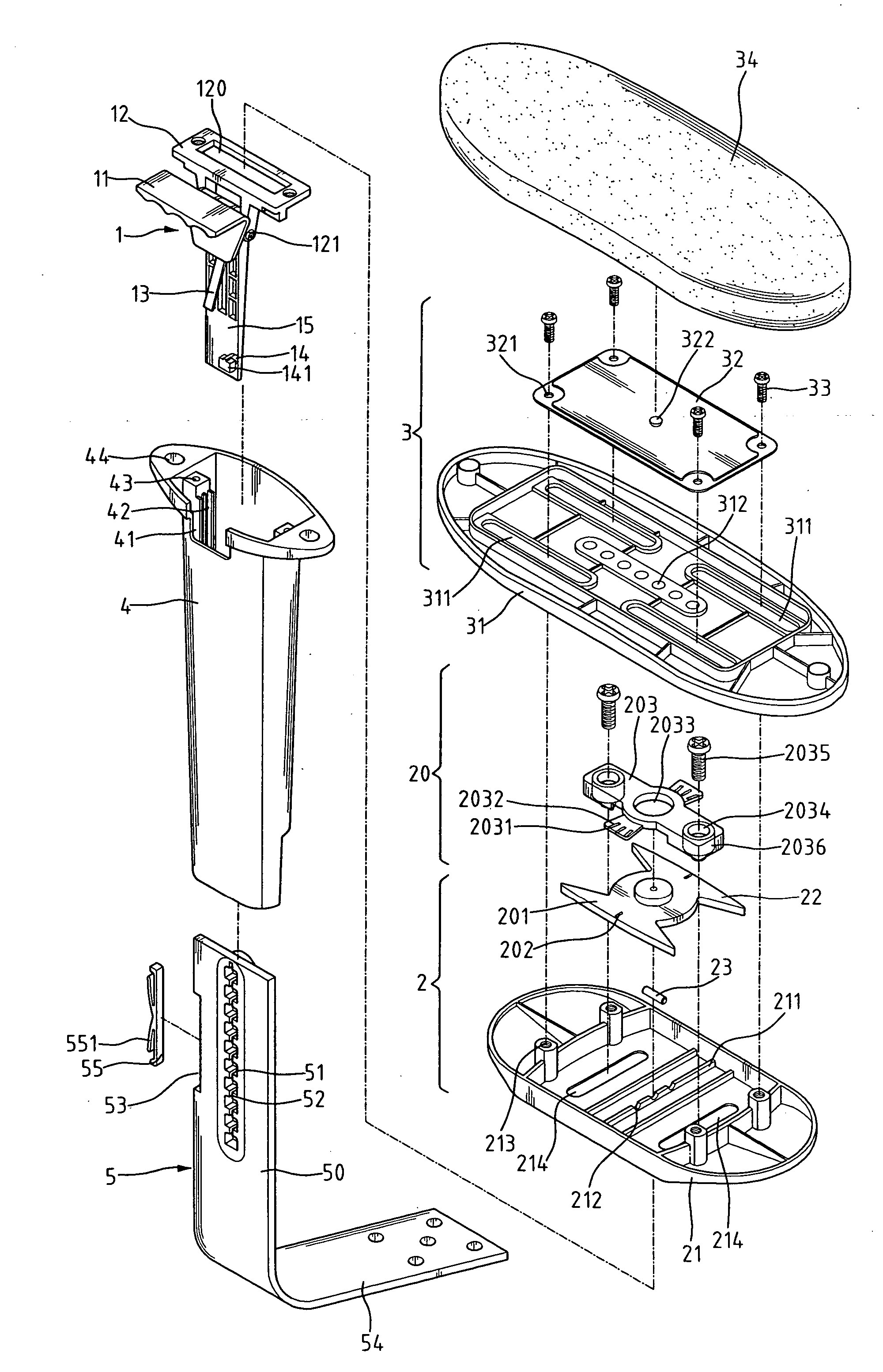 Multiple direction adjustment armrest