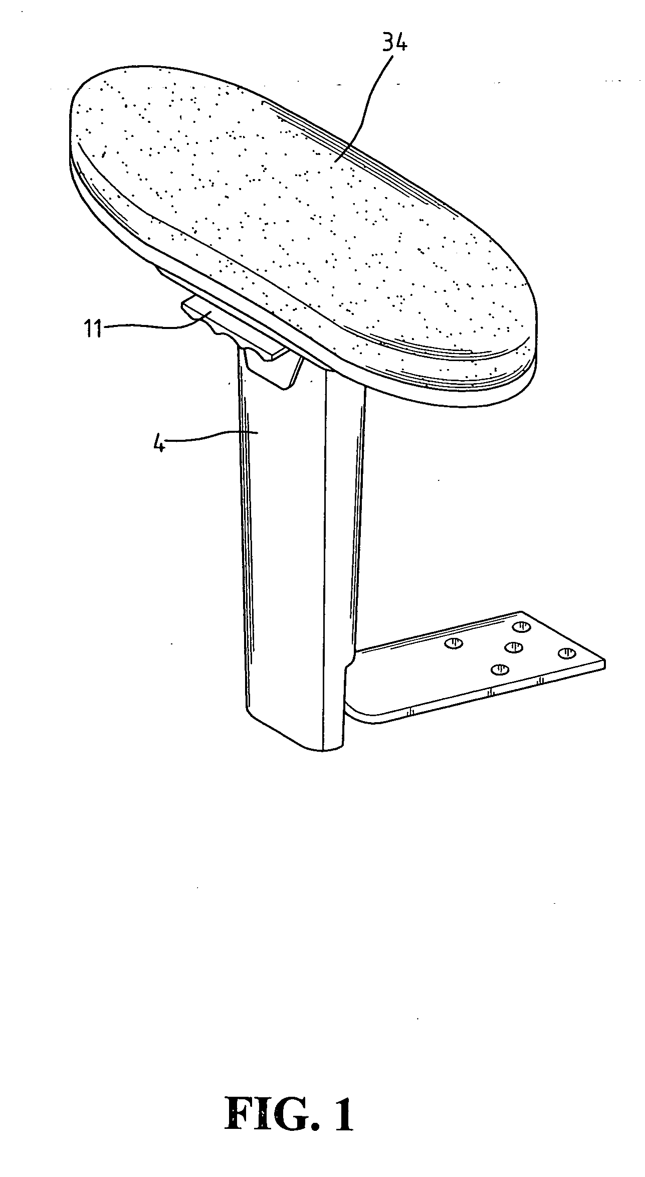 Multiple direction adjustment armrest