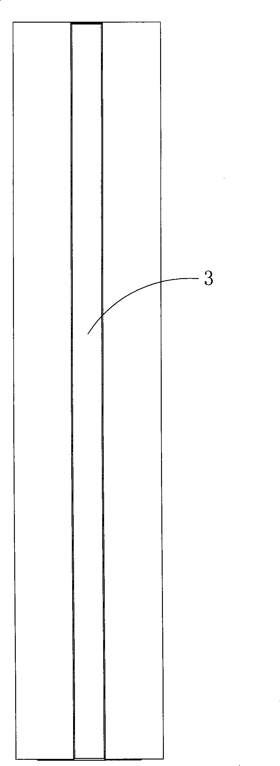 Rigid drainage pile and construction method thereof