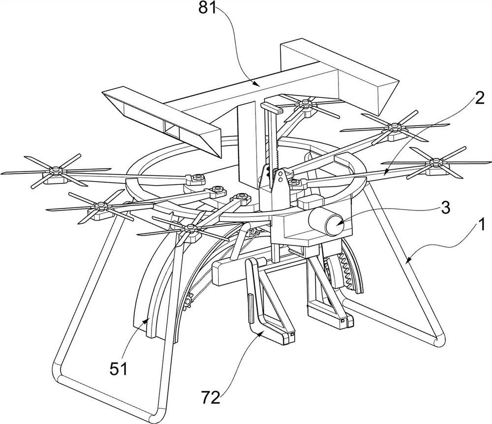 Power supply line detection device for power supply station