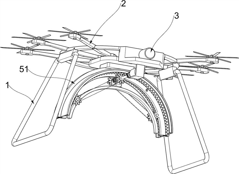 Power supply line detection device for power supply station