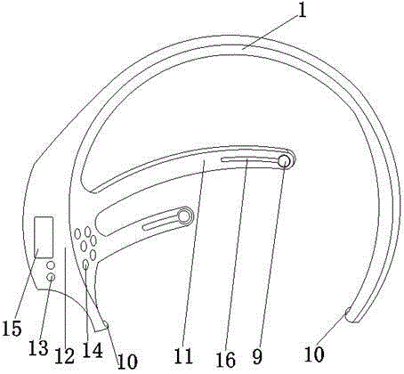 Adjustable sleep treatment device provided with display screen