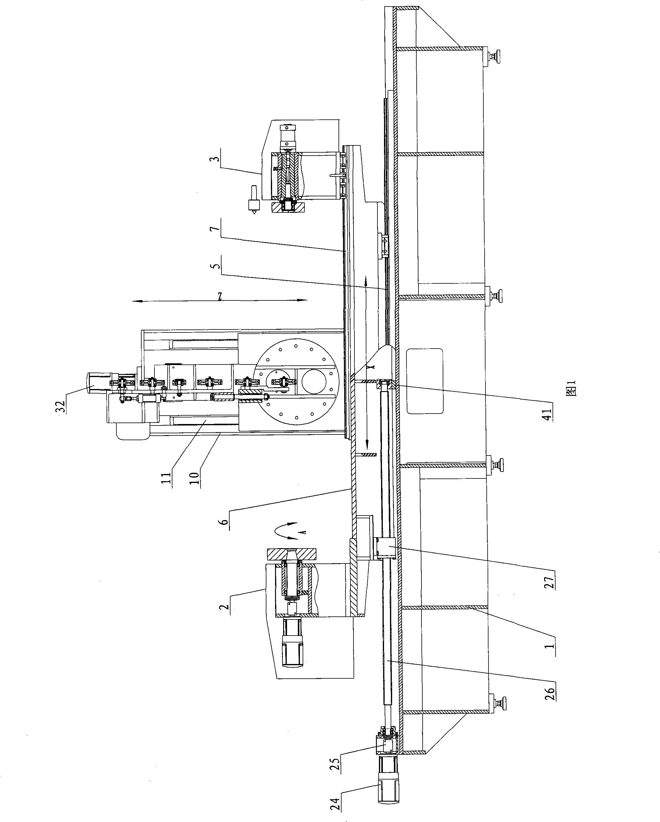 Grinding attachment suitable for freely curved face