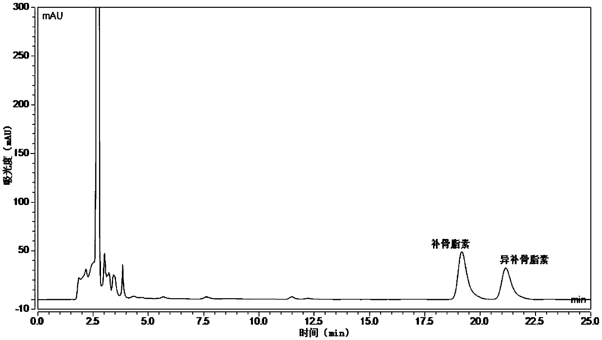 Preparation method and detection method of fructus psoraleae standard decoction