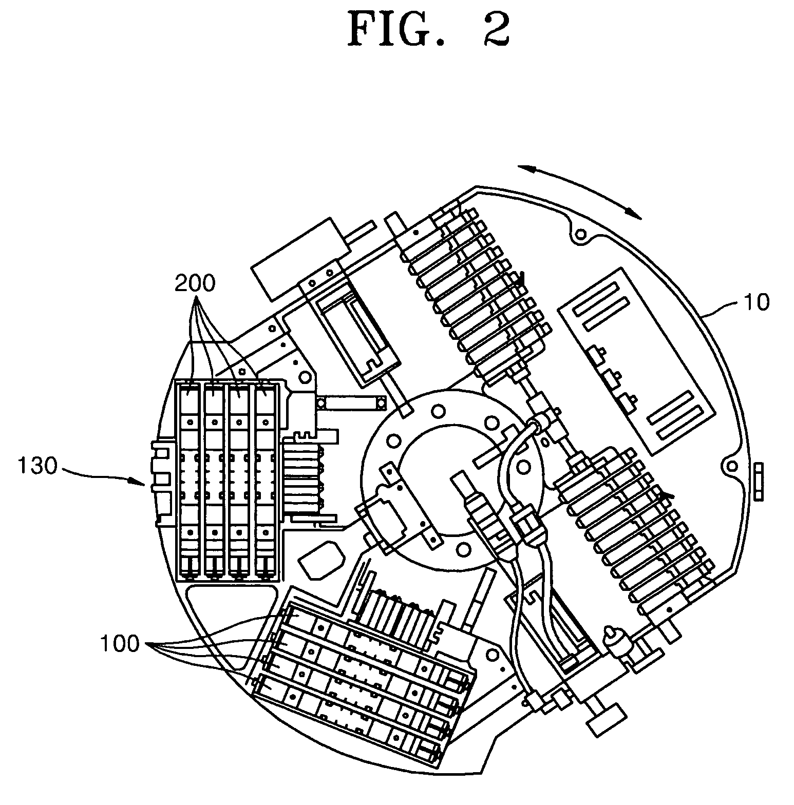 System for handling semiconductor module