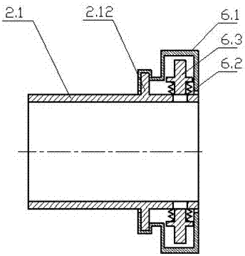 High-efficiency deep reduction treatment method for sewage sludge