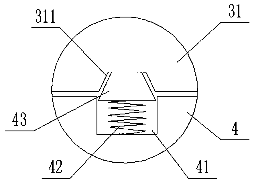 A wall cable plug