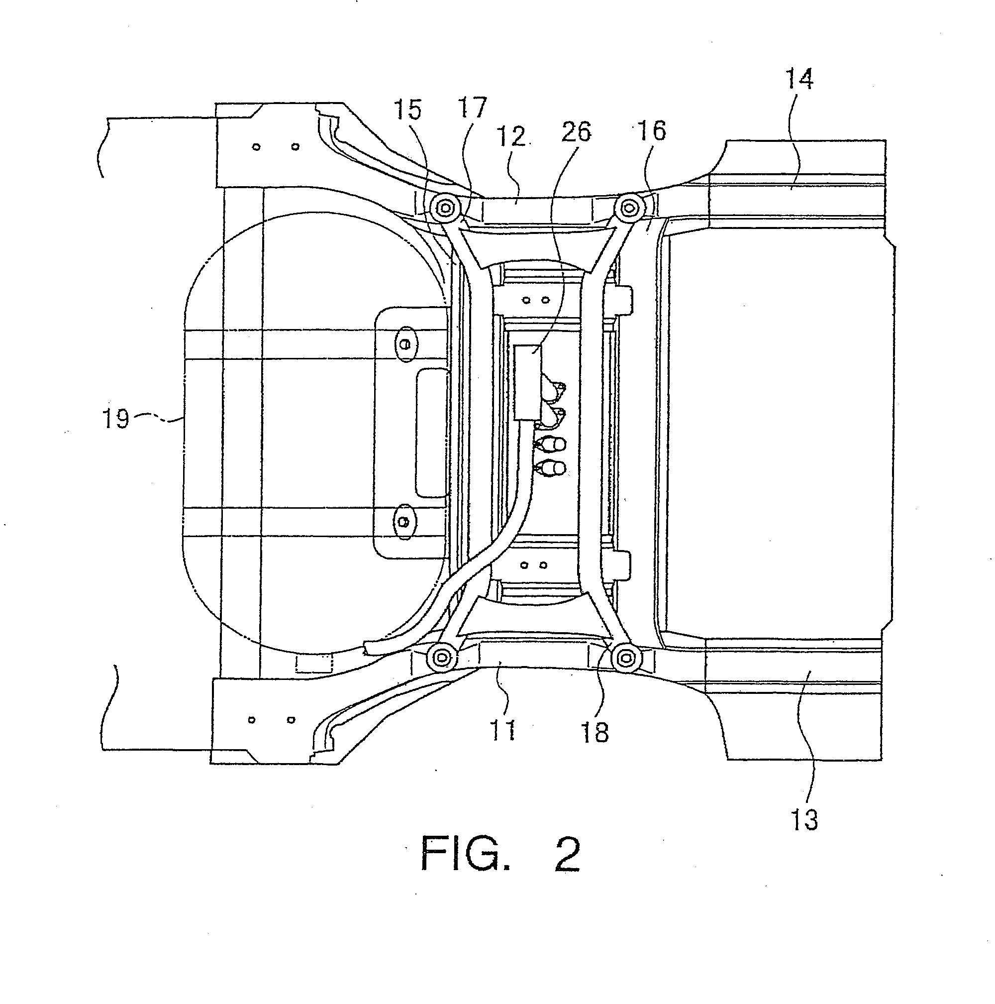 Rear vehicle structure