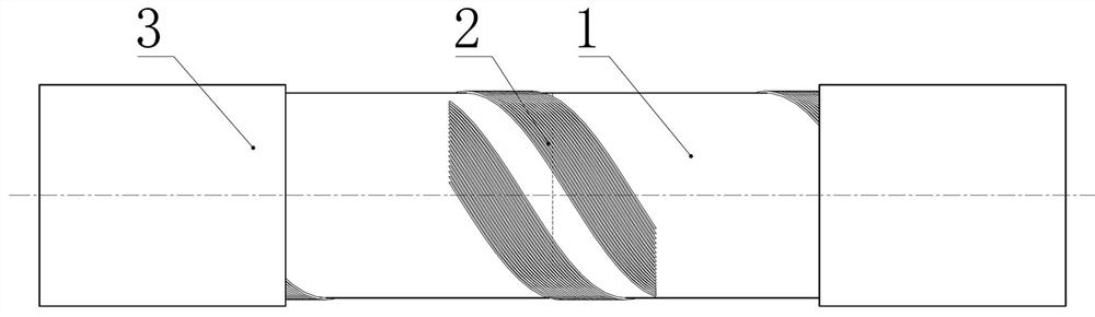 Connection method of large-diameter high-pressure fiber-reinforced flexible composite pipe