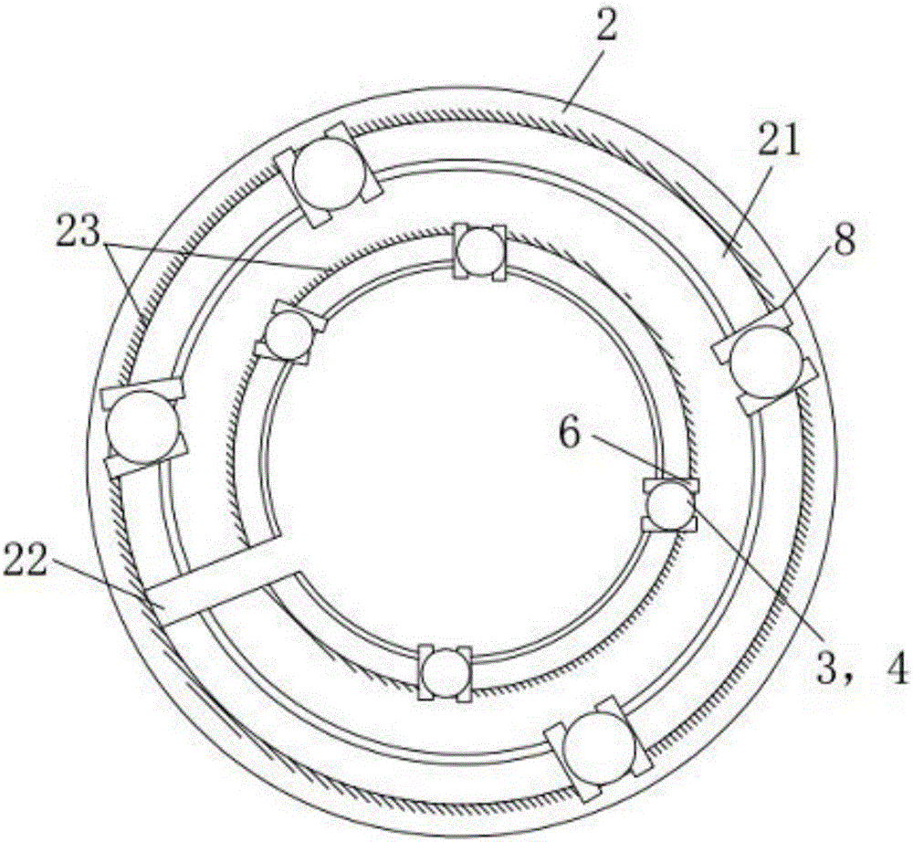 Detection system for determining damaged parts of concrete structure by acoustic-emission computed tomography