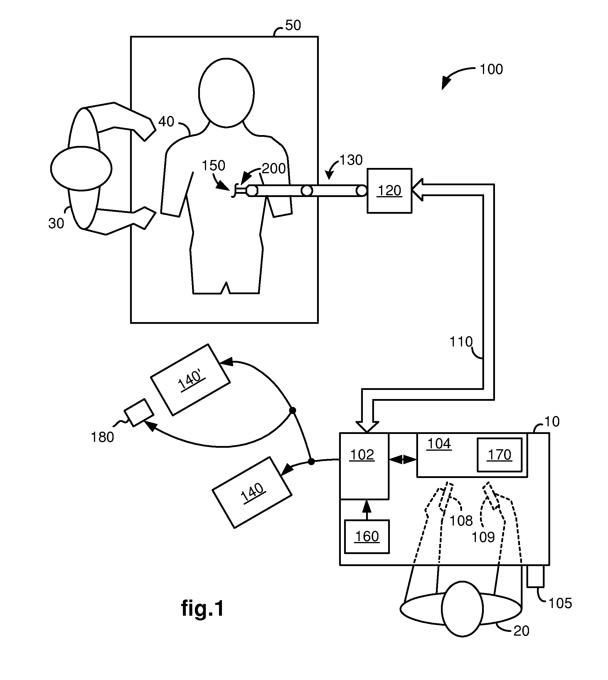 Medical robotic system providing an auxiliary view including range of motion limitations for articulatable instruments extending out of a distal end of an entry guide