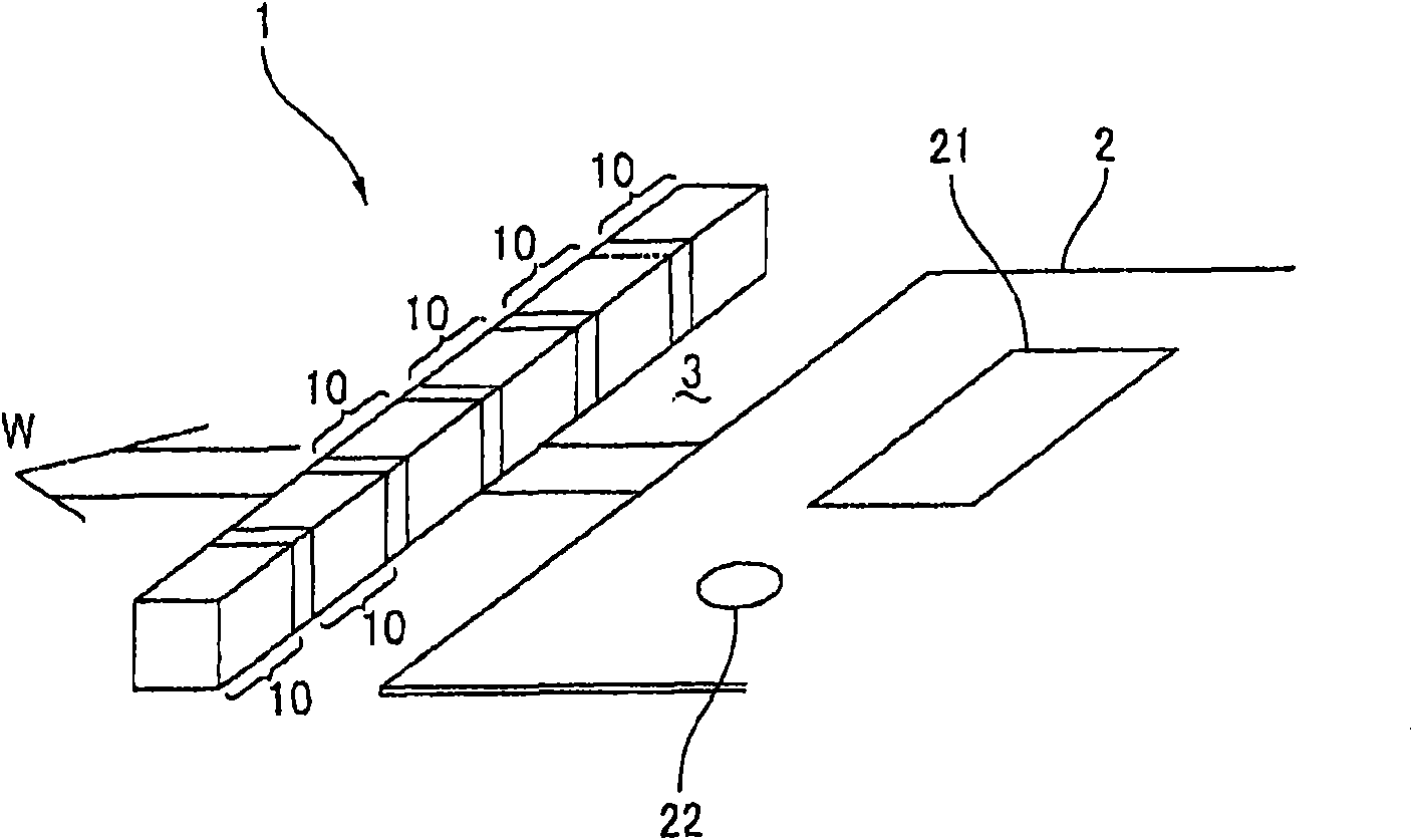 Magnetic sensor and device for identifying sheet