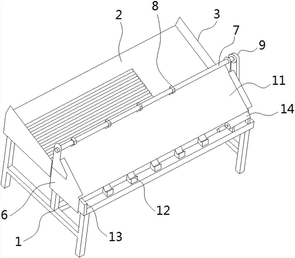 Industrial automatic feeding device applied to cylinder materials