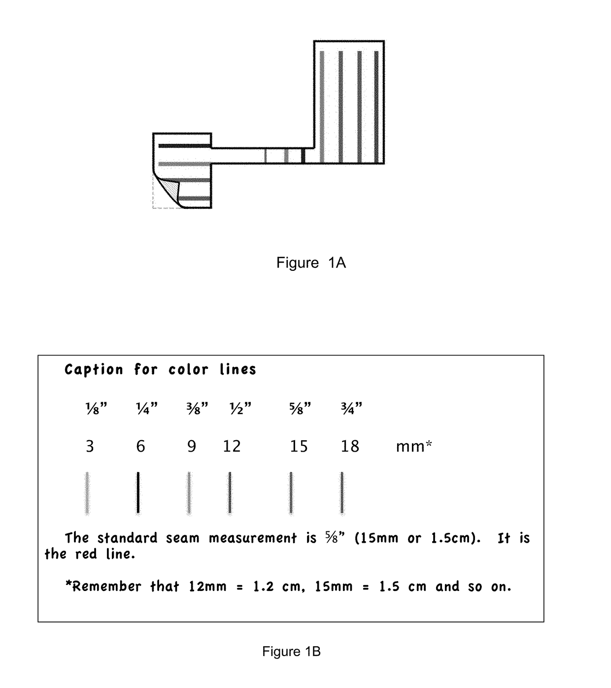 Seam allowance guide aide