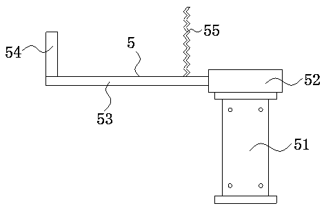 Discharging device for coal briquettes in thermal power plant