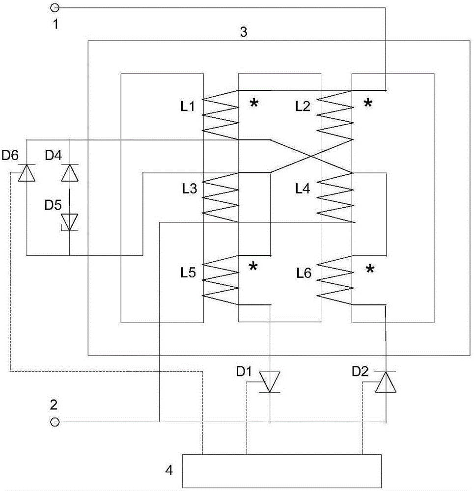 Fast response saturation reactor