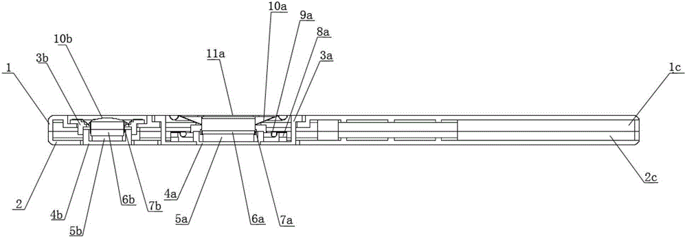 Thin dual-cone vented speaker enclosure