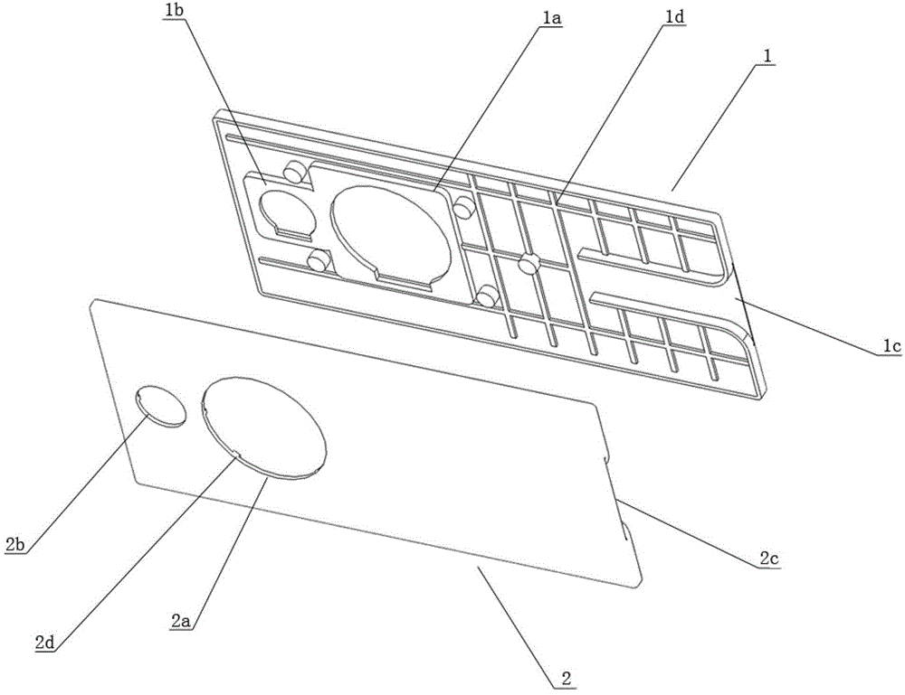 Thin dual-cone vented speaker enclosure