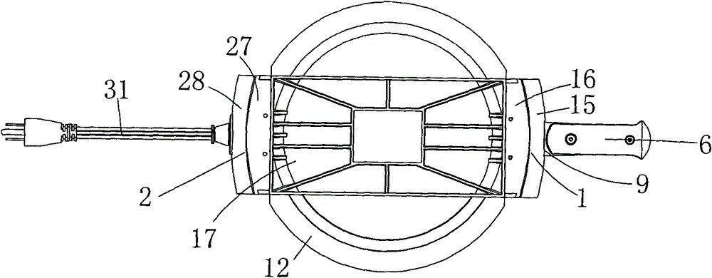 Combined rotating baking tray