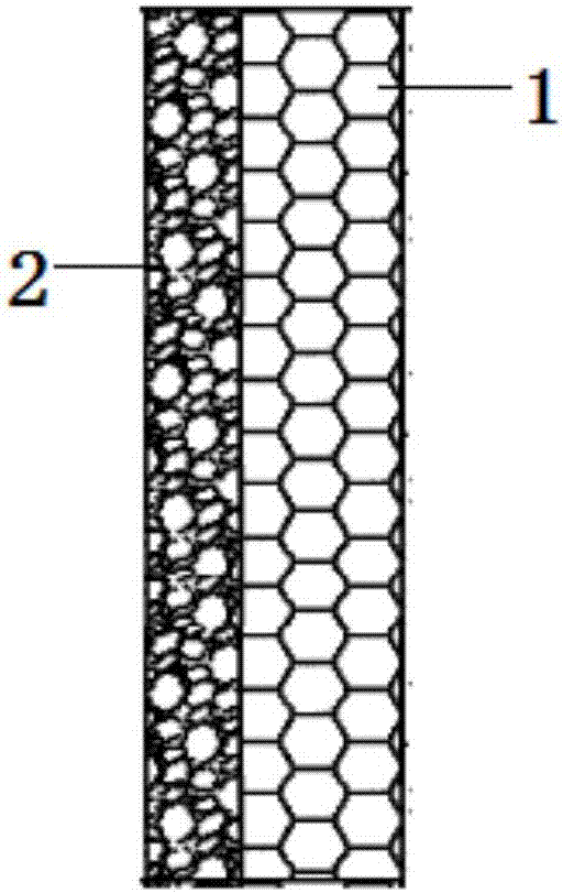 Glazed hollow bead fire retardant board and fire retardant heat insulation structure