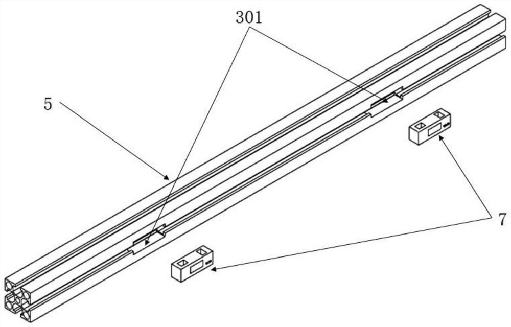 Omnibearing dynamic deformation test monitoring device