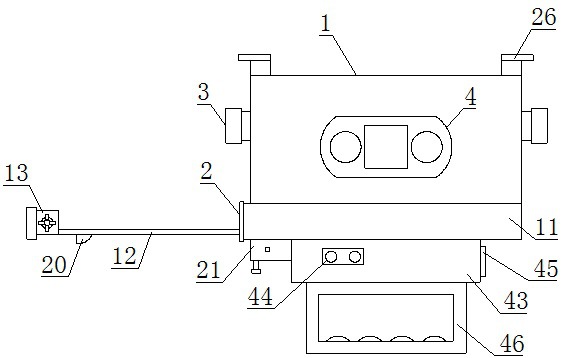 Intelligent installation device for live-line work special-shaped parallel groove clamp