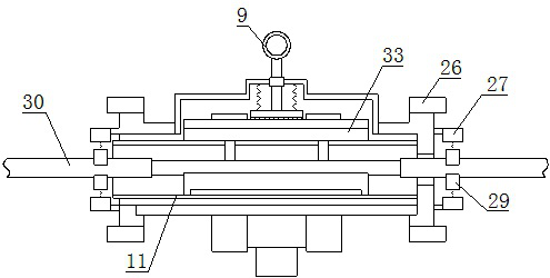 Intelligent installation device for live-line work special-shaped parallel groove clamp