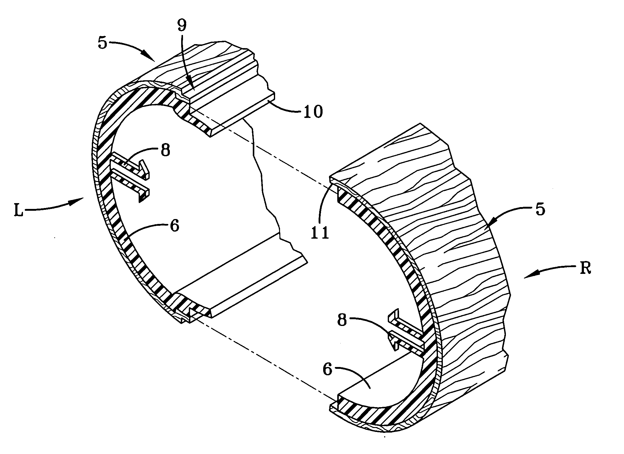 Decorative components for motor vehicle interiors