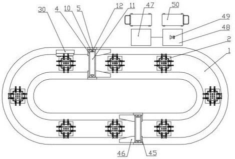 An automatic glue injection equipment when producing led lights